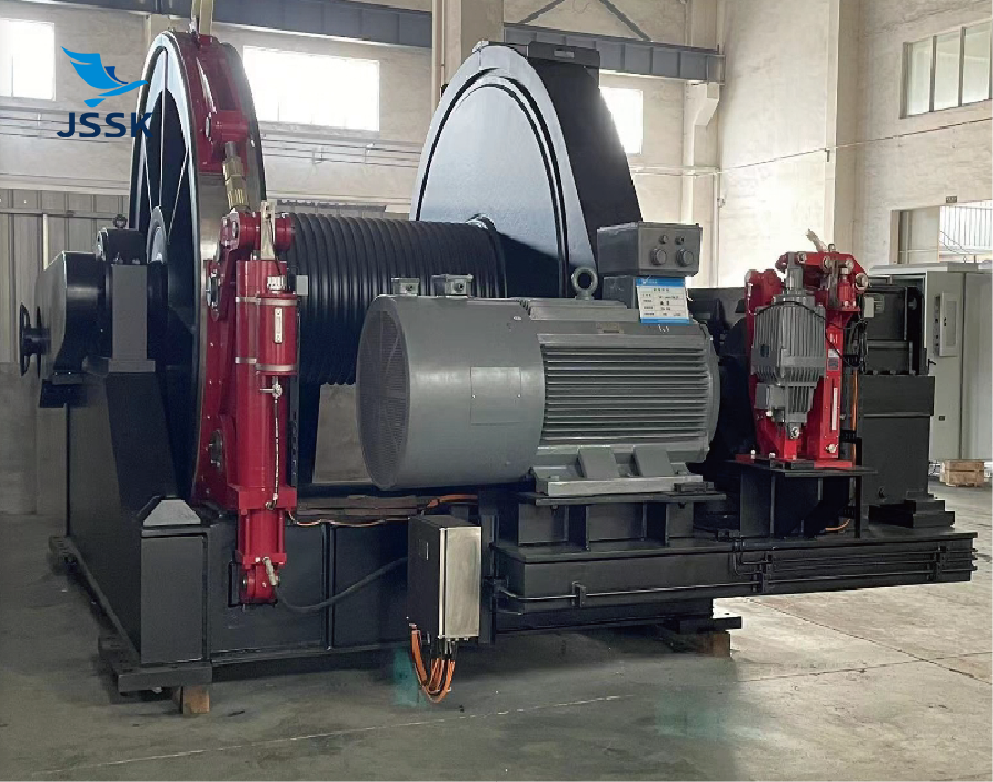 160T電動變頻定位絞車