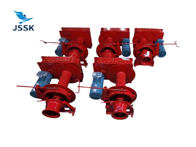 196KN電動(dòng)變頻移貨絞車